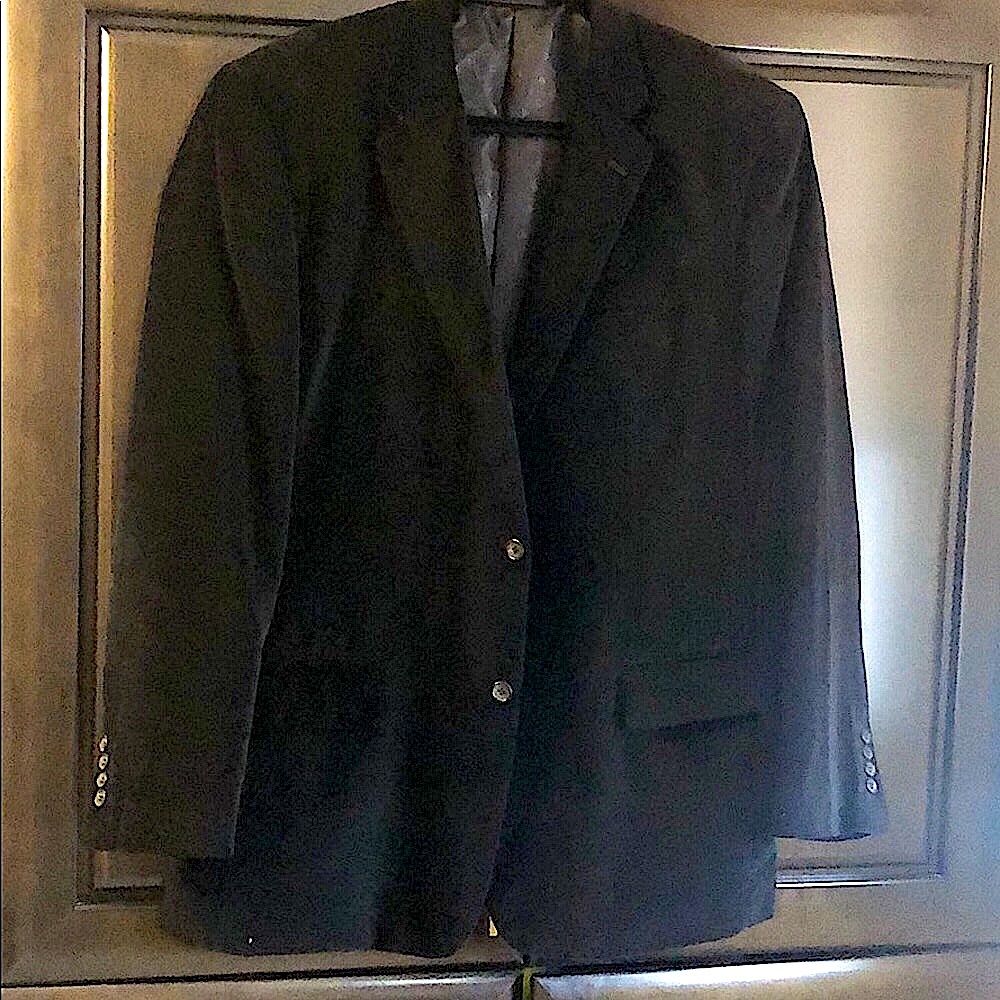 Isaac Mizrahi Velvet 2 button beautifully lined blazer
